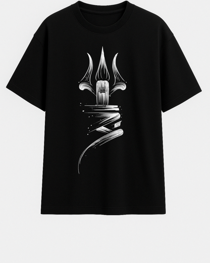 SHIVAYA: Oversized Tee for the Devoted & Fearless