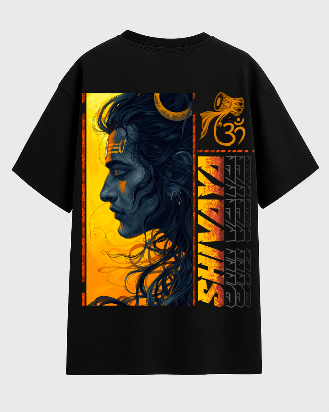 SHIVAYA: Oversized Tee for the Devoted & Fearless