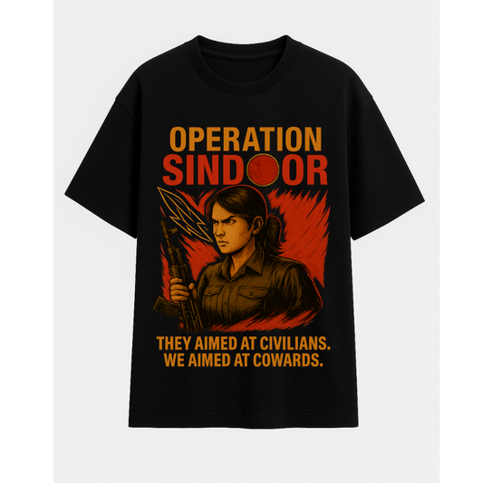 OPERATION SINDOOR -  Oversized Classic T-shirt