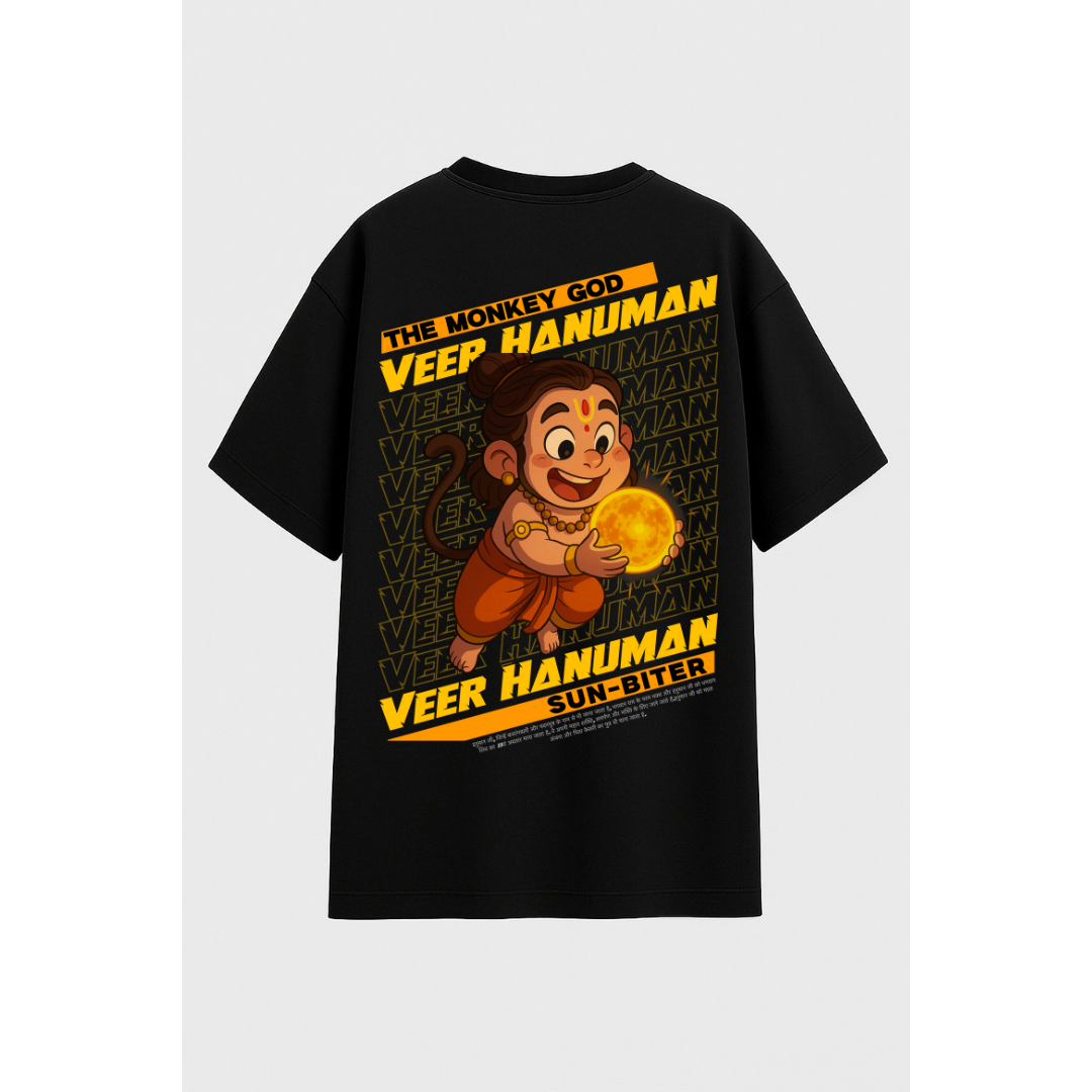 Veer Hanuman Oversized  T-Shirt