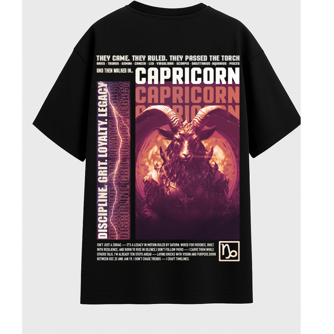 CAPRICORN - Unisex Oversized Classic T-Shirt