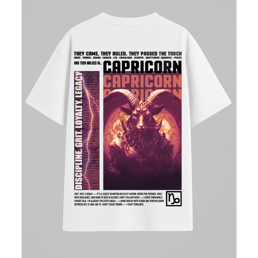 CAPRICORN - Unisex Oversized Classic T-Shirt