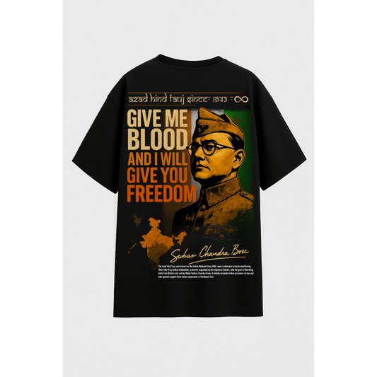 Netaji’s Roar - Oversized Classic T-Shirt